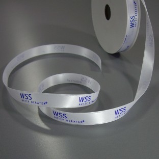 Satinband drucken lassen mit Firmenlogo & Logo