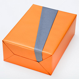 Bicolor orange, grau