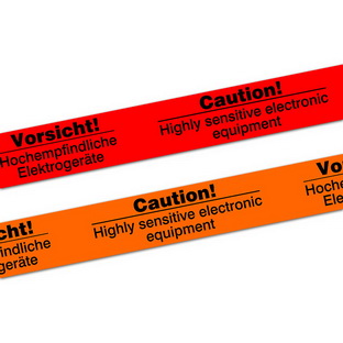 Vorsicht! Hochempfindliche Elektrogeräte