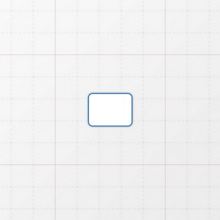 Rechteckform mit abgerundeten Ecken