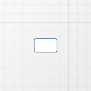 Rechteckform mit abgerundeten Ecken