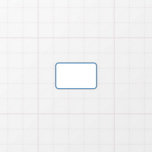 Rechteckform mit abgerundeten Ecken