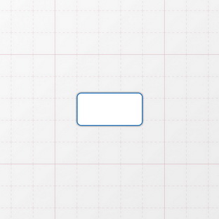 Rechteckform mit abgerundeten Ecken