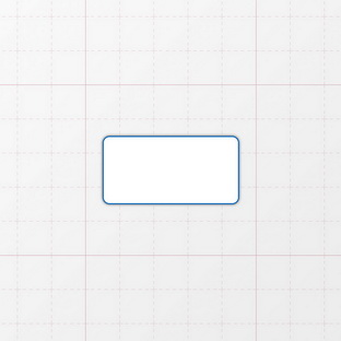 Rechteckform mit abgerundeten Ecken