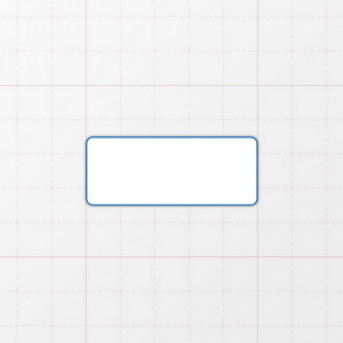 Rechteckform mit abgerundeten Ecken