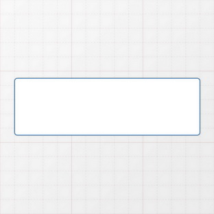 Rechteckform mit abgerundeten Ecken