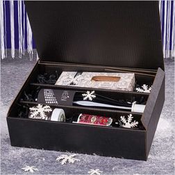 Präsentkarton 3er - Schwarz X-mas Präsentkarton 3er - Schwarz X-mas