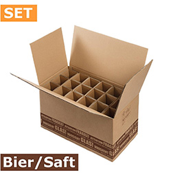 Versandkarton »Bier/Saft« 18er