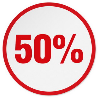 Etikett 50%