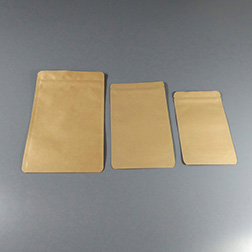 Standbodenbeutel Kraftpapier