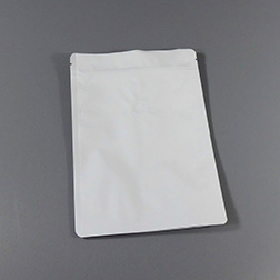 Standbodenbeutel weiss