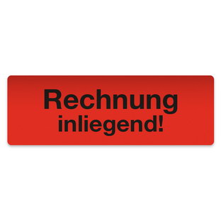 Rechnung inliegend!