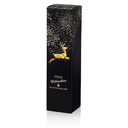 Faltschachtel 1er - Goldhirsch, stehend