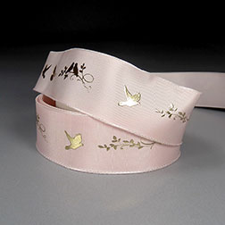 Bruno Taftband mit Drahtkante 40 mm