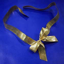 Verpackungsschleifen Gold