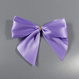 Dekoschleife Flieder