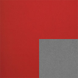 Bicolor rot-blaugrau