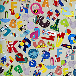 Alphabet, Buchstaben