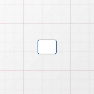 Rechteckform mit abgerundeten Ecken