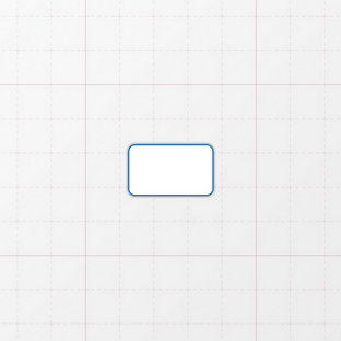 Rechteckform mit abgerundeten Ecken