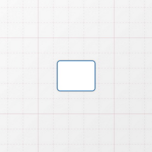 Rechteckform mit abgerundeten Ecken