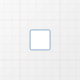 Rechteckform mit abgerundeten Ecken