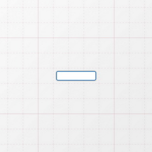 Rechteckform mit abgerundeten Ecken