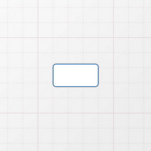Rechteckform mit abgerundeten Ecken
