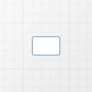 Rechteckform mit abgerundeten Ecken