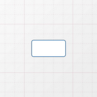 Rechteckform mit abgerundeten Ecken