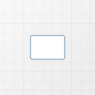 Rechteckform mit abgerundeten Ecken