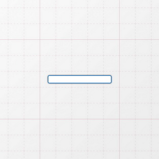 Rechteckform mit abgerundeten Ecken