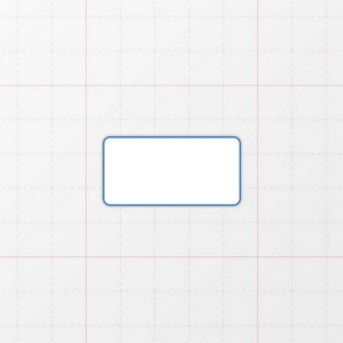 Rechteckform mit abgerundeten Ecken