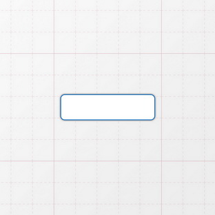 Rechteckform mit abgerundeten Ecken