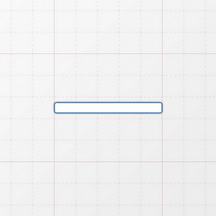 Rechteckform mit abgerundeten Ecken