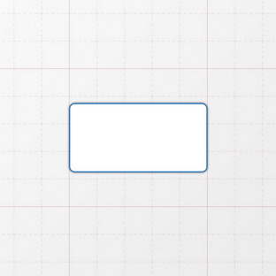 Rechteckform mit abgerundeten Ecken
