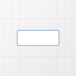 Rechteckform mit abgerundeten Ecken