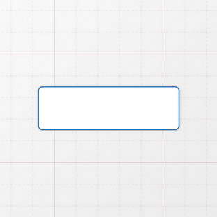 Rechteckform mit abgerundeten Ecken