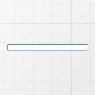 Rechteckform mit abgerundeten Ecken