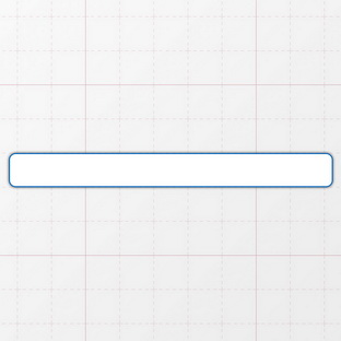 Rechteckform mit abgerundeten Ecken