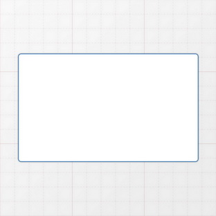 Rechteckform mit abgerundeten Ecken