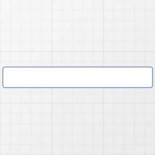 Rechteckform mit abgerundeten Ecken