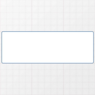 Rechteckform mit abgerundeten Ecken