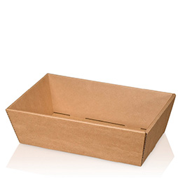 Präsentkorb - 4 eckig mittel