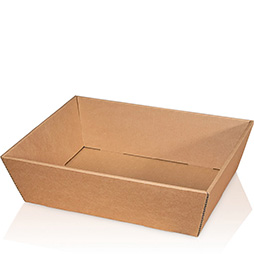 Präsentkorb - 4 eckig mittel