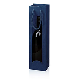 Flaschentragetasche 1er mit Fenster