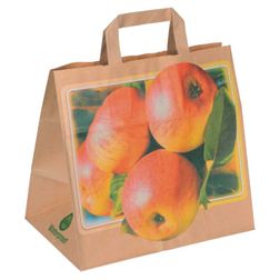 PAPIER-TRAGETASCHEN Apfel