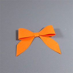 Papierschleifen orange