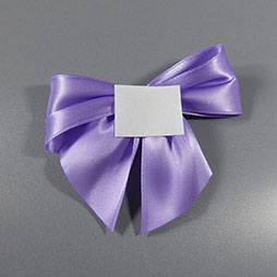 Dekoschleife Flieder