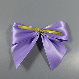 Dekoschleife Flieder